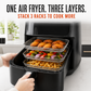 Stapelbare airfryerrekken