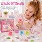 🔥 30 % RABATT! 🧁 DIY-stekt is-squishy-lekesett med katteklodesign for barn