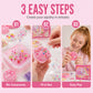 🔥 30 % RABATT! 🧁 DIY-stekt is-squishy-lekesett med katteklodesign for barn