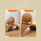 🐱 50 % RABATT! 🧶 Naturlig sisal-kloeskrape i ballform – med kabel, roterende og dobbeltsidig – beskytter møblene dine og underholder katten din 🌿