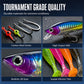 Christmas-fiskeagn adventskalender – blindboks-sett med minnow-popper-sker