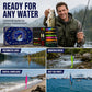 Christmas-fiskeagn adventskalender – blindboks-sett med minnow-popper-sker