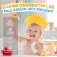 Sjampobeskyttelse med anti-nedløpsdesign