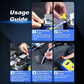 🛍️ 50 % RABATT! – Bærbar 12 V oljeavtappingspumpe for motor- og girkasseolje – med kobbermotor, inkludert slanger og oppbevaringsboks. 🔧