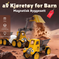 Magnetisk kjøretøybyggesett for barn