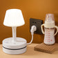 💡 Nattbordslampe med stikkontakter og USB-porter
