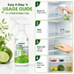 Dyprensende spray for kjøleskap