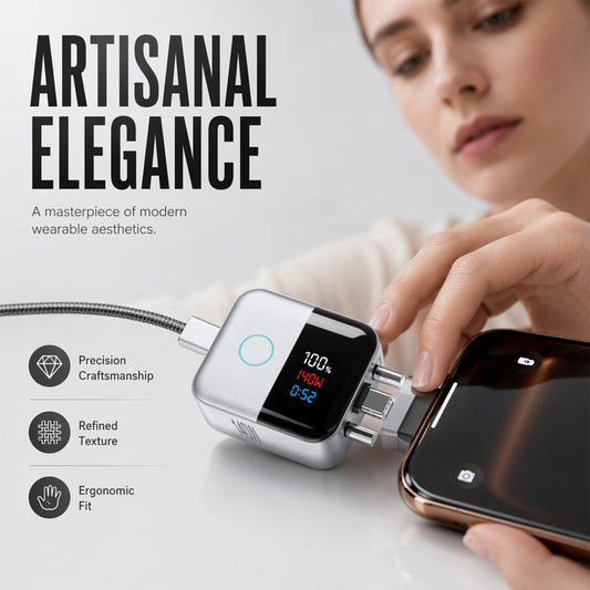 ⚡ Beskytt lading på en smartere måte – USB-C-ladebeskyttelse med tydelig LED-display