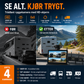 🚛 Trådløst ryggekamerasystem – 1080P HD, delt skjerm, 140° vidvinkel. Det perfekte valget for lastebiler og bobiler! 📡✨
