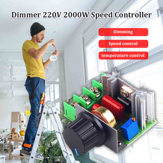 ⚡ 50 % RABATT NÅ! 🔧 2000W step up & down spenningsregulator – høy effekt, bredt spenningsområde & rattkontroll – perfekt for varmeovner, motorer og lamper 💡✨