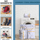 【Sett med 5/6 deler】Vaskeposer spesialdesignet for vaskemaskiner