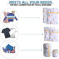 【Sett med 5/6 deler】Vaskeposer spesialdesignet for vaskemaskiner