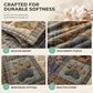 🐾 55 % RABATT NÅ! 🧶 Søt flanellteppe med poteavtrykk – koselig varme, levende trykk og allsidig – perfekt til sofaen, sengen og dyrevennlige hjem 🏠
