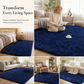 🛋️ 50 % RABATT! ✨ Tykket plysj­teppe med lang lugg – førsteklasses gradient­tie-dye-design, varmeisolerende polstring og sklisikker bakside – koselig komfort for alle rom 🏠