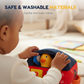🏠 50 % RABATT NÅ! Sansestimulerende huskitt for barn i trygge materialer – kreativitet og læring 2-i-1, utvikler motorikk, språk og fantasi, uten skjerm, fra 3 år