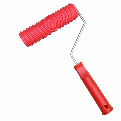 Mønsterrule for DIY – malerulle med relieffmønster