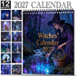 Mystisk heksekalender 2027 🌙 12 måneder med fortryllende heksekunst