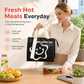 🍱 2026 HOT SALE 🥳 💞 50 000+ SOLGT! ✨ Isolert og forsterket lunsjbag – hold måltidene ferske og klare ✨