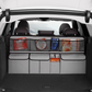 🚗 50 % RABATT NÅ! Stor oppbevaringsveske til bagasjerommet – multifunksjonell organizer for baksetets ryggstøtte med nett – for bedre orden i bilen ✨