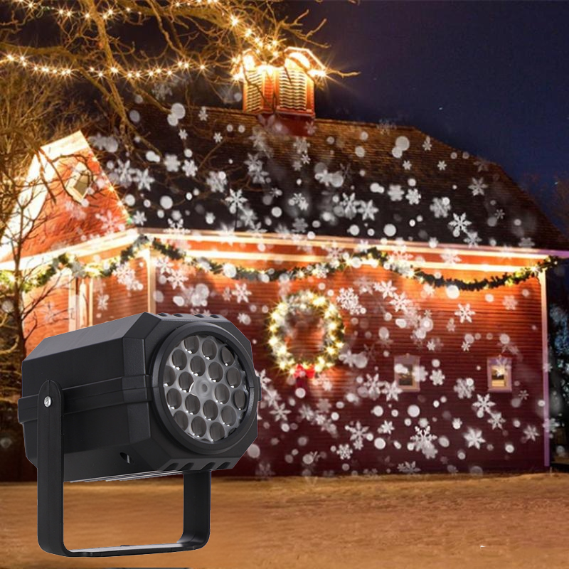 Rotating LED Christmas Pattern Projector – product image