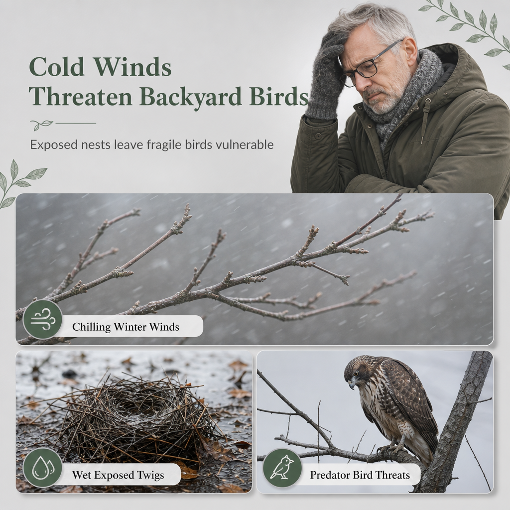 Handwoven Straw Bird Shelter – product image