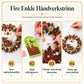DIY jule-diamantkunstsett for