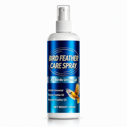 Pleie- og luktnøytraliserende spray for fuglefjær