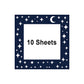🎨 PET-beskyttelsesark for håndarbeid | 10–30-pakning