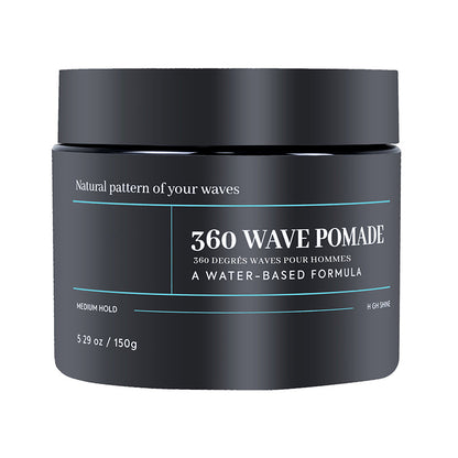 🌊💈✨ Wave-pomade – vannbasert hårvoks med medium hold og høy glans