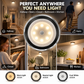 🎁 LED-bevegelsessensor magnetisk nattlys. Én lading gir tre måneders batteritid i standby.