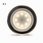 🎁 LED-bevegelsessensor magnetisk nattlys. Én lading gir tre måneders batteritid i standby.
