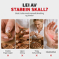 ⏰🔥BEGRENSET TID: bare 129 kr!⚡Nøtteknekker og verktøy til å fjerne skall fra kastanjer i rustfritt stål