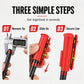 Integrated Silicone Fishing Rod Tip Protector and Line Winder