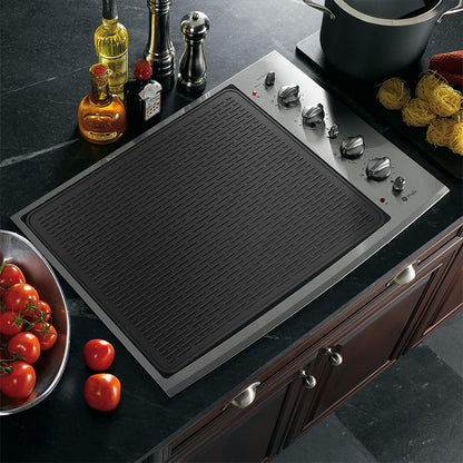 🍳 Espoowind® multifunksjonell silikonmatte for elektrisk kokeplate – beskyttelse og orden ✨