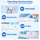 🛏️ Friskluftspray for madrass og sengetøy | 100 ml tekstilspray