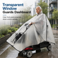 🌧️ SALG! Tykkere vanntett poncho for mobilitetsscootere – holder fører og kjøretøy tørre i regnvær