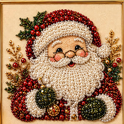 🔥 Julegaveide! Espoowind® malesett med juleperler og krystaller – Kreativ moro 🎁
