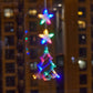 🎄❄️ Gjør-det-selv-julesnøfnugg med sugekopper og LED-lys ✨ | Batteridrevet, varmt lys i flere farger, vinduslys med sugekopper, julepynt til hjemmet og festen