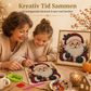 🔥 Julegaveide! Espoowind® malesett med juleperler og krystaller – Kreativ moro 🎁