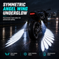 🔥 NÅ: 50 % RABATT I EN BEGRENSET PERIODE – Symmetrisk «englevinge»-belysning for motorsykler og sykler – Ekstremt klar projektorlinse – Fargerike alternativer – Bredt sikkerhetslys 🛵✨🛡️