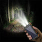 Solcelle-powerbank med LED-lommelykt