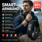 ⌚ SmartSense aktivitetsarmbånd – måler puls, blodtrykk, oksygen og temperatur. GPS, vanntett 50m, Bluetooth 5.0 – perfekt til trening og hverdag! 💪🔥