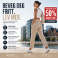 👖 50% RABATT – Høytaljede cargo-bukser – 4-veis stretch – glidelåslommer – pustende & hurtigtørkende – fra gym til gate – for hverdag og trening