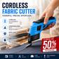 ✂️ 50 % RABATT NÅ! 🔋 Bærbar håndholdt oppladbar elektrisk stoffsaks – skarpt blad, lang batterilevetid og presise kutt 🧵