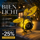 🐝 NÅ 50% RABATT! ☀️ Solcelledrevet hengelampe til bilen – søtt biedesign med hjerteformede vinger – perfekt til hagen og bilen 🌸