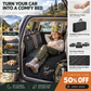 🚗 50 % RABATT NÅ! Bilbaksete reisemadrass i memory foam – sammenleggbar camping- og reiseseng for SUV, sedan og lastebil. Bærbar, ikke-oppblåsbar sovematte for bilturer og camping.