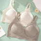 Sømløs trådløs elastisk blonde-BH