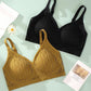 Sømløs trådløs elastisk blonde-BH