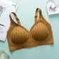 Sømløs trådløs elastisk blonde-BH